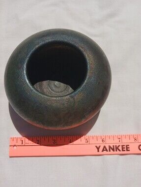 Raku Bowl Fired At Wesleyan Potters